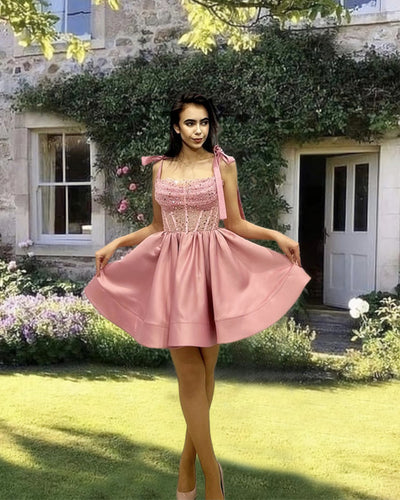 Pink Hoco Dress