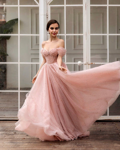 Pink Prom Dress 2025