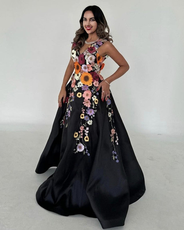 Black Prom Long Dress