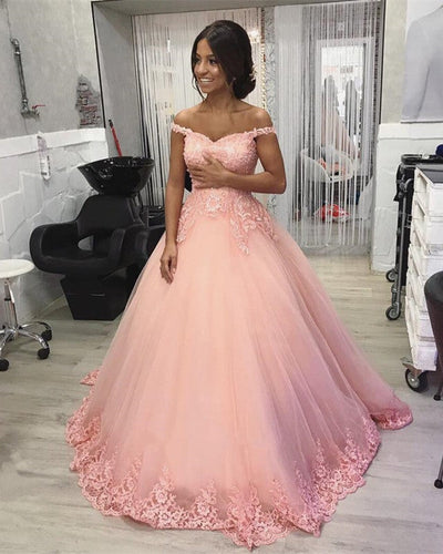 Quinceanera-Dresses-Peach