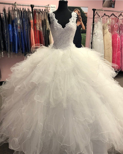 Quinceanera-Dresses-White