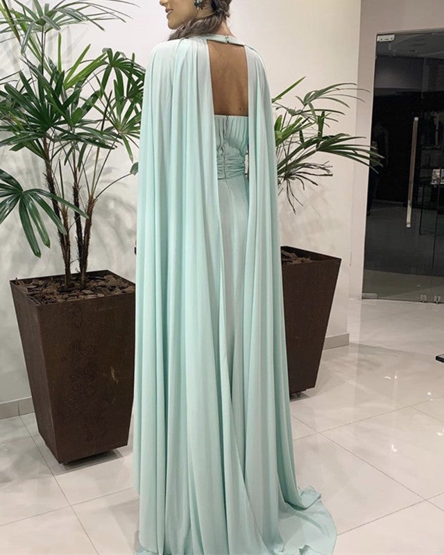 Bridesmaid dress cape best sale