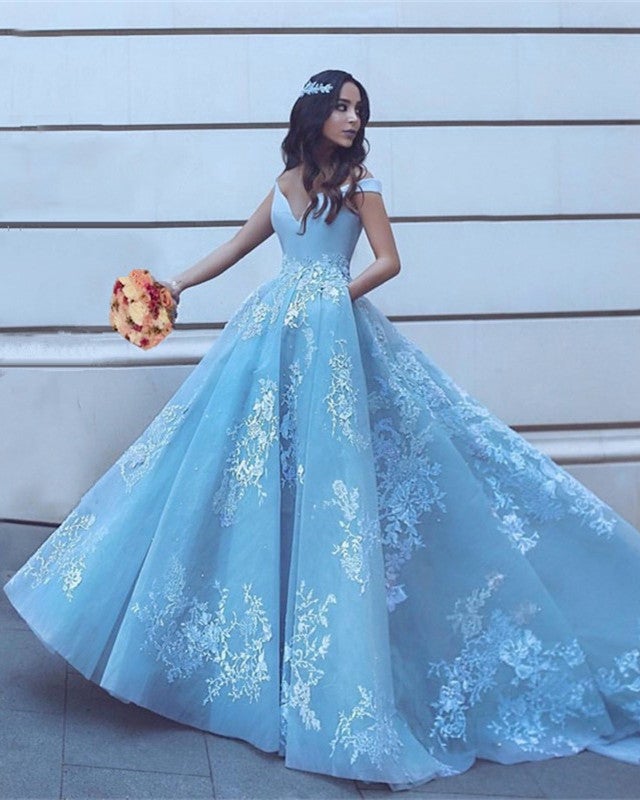 Light blue prom dresses 2018 best sale