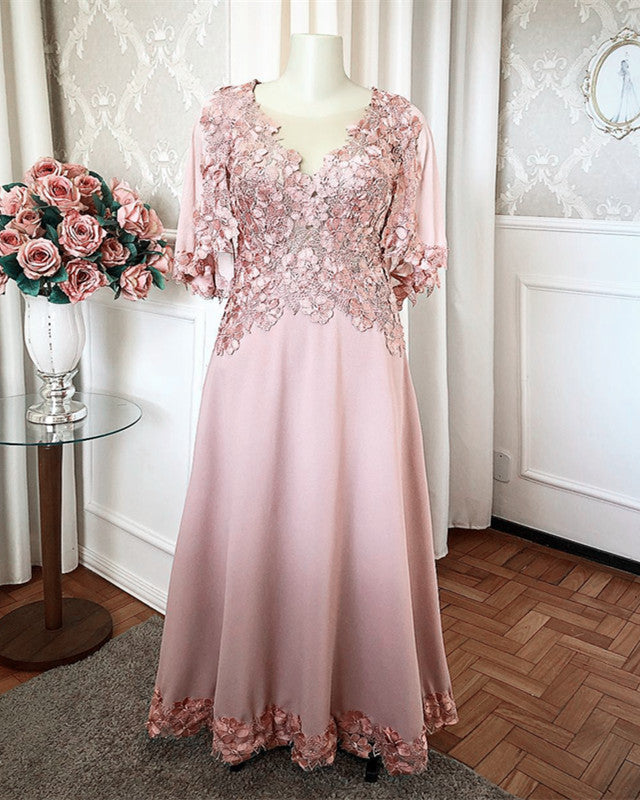 Peach mother of the groom dresses fashion