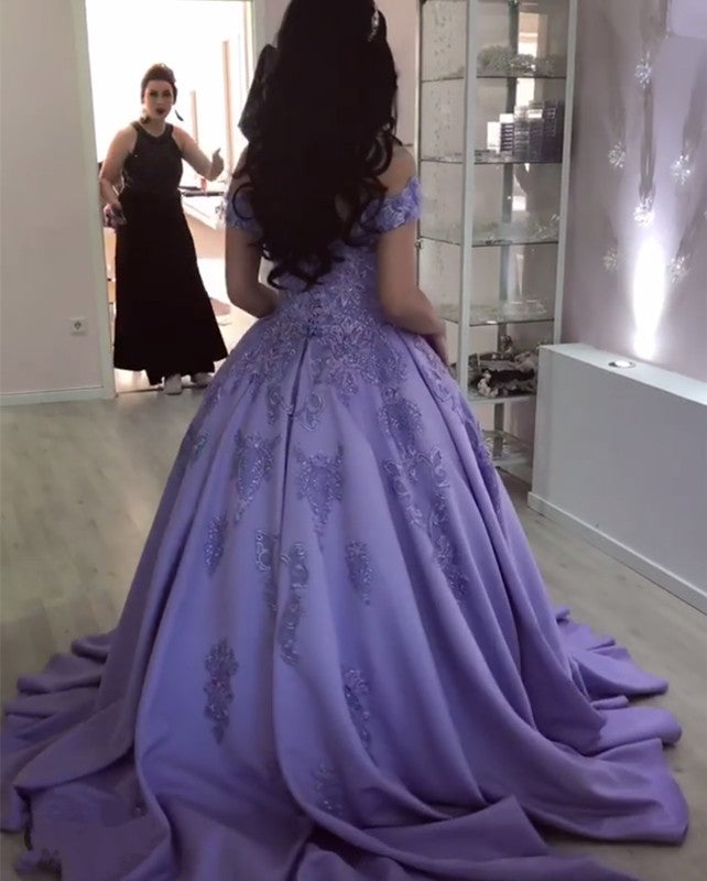 Lilac ball gowns hotsell