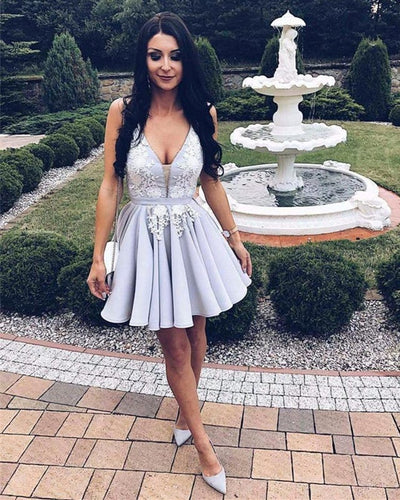 Silver Homecoming Dresses 2019