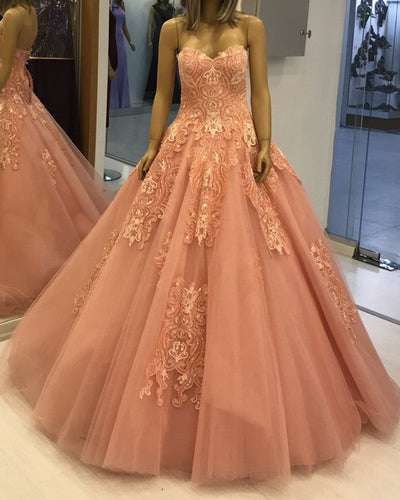 Peach Quinceanera Dresses 2021