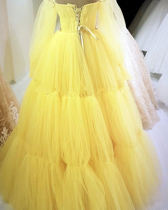 Yellow Princess Dresses